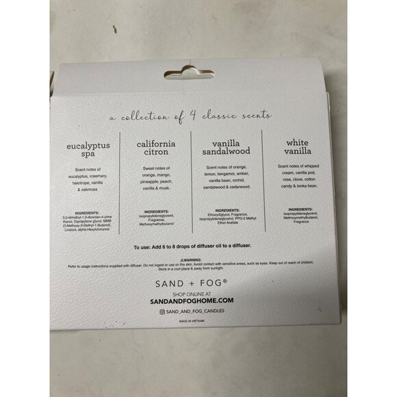 Sand + Paws Fragrance Diffuser Oils Lot Of 2 Sets Brand New Unopened - Picture 4 of 4